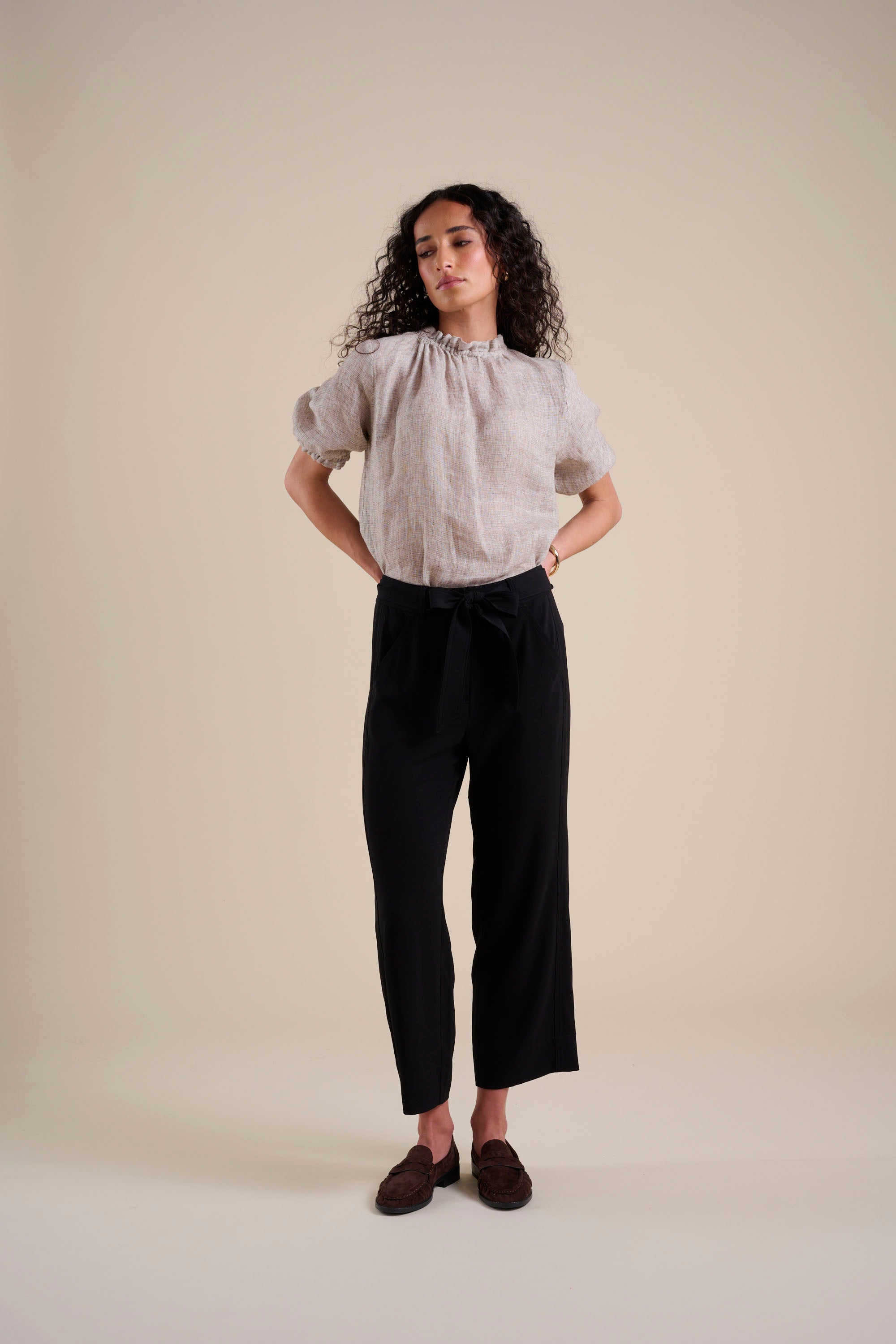 The Frill Detail SS Blouse