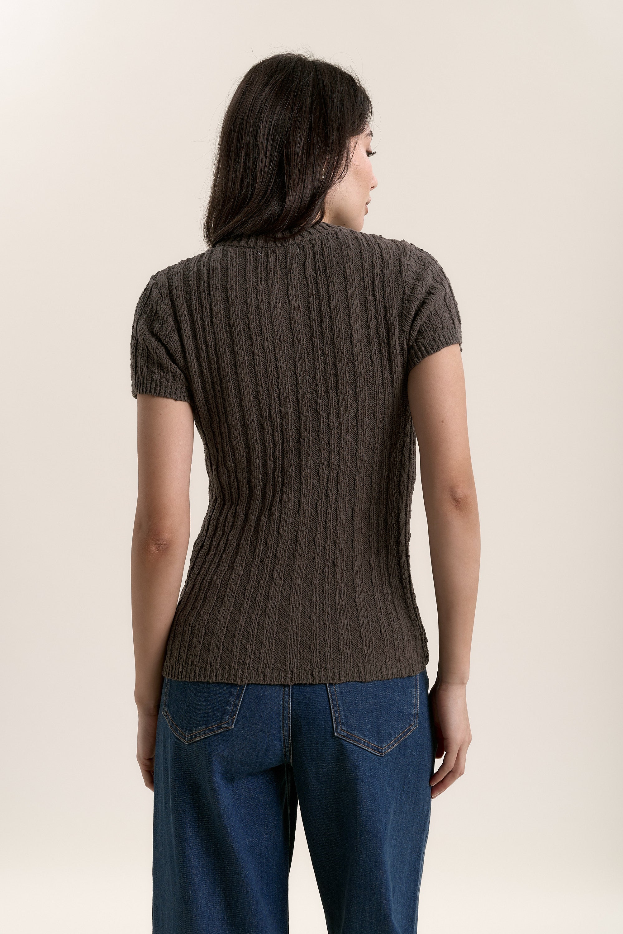 Charlie Textured Knit Tee