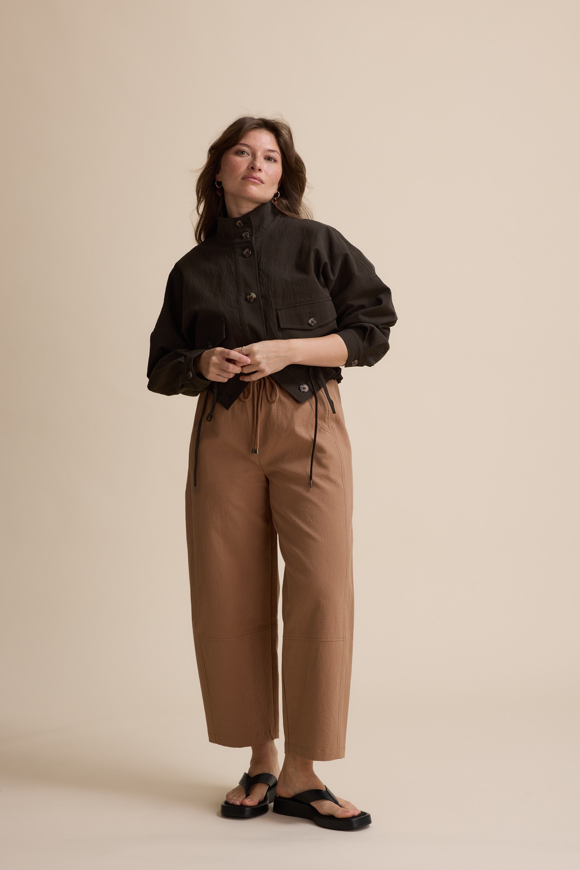 Elementary Barrel Leg Pant
