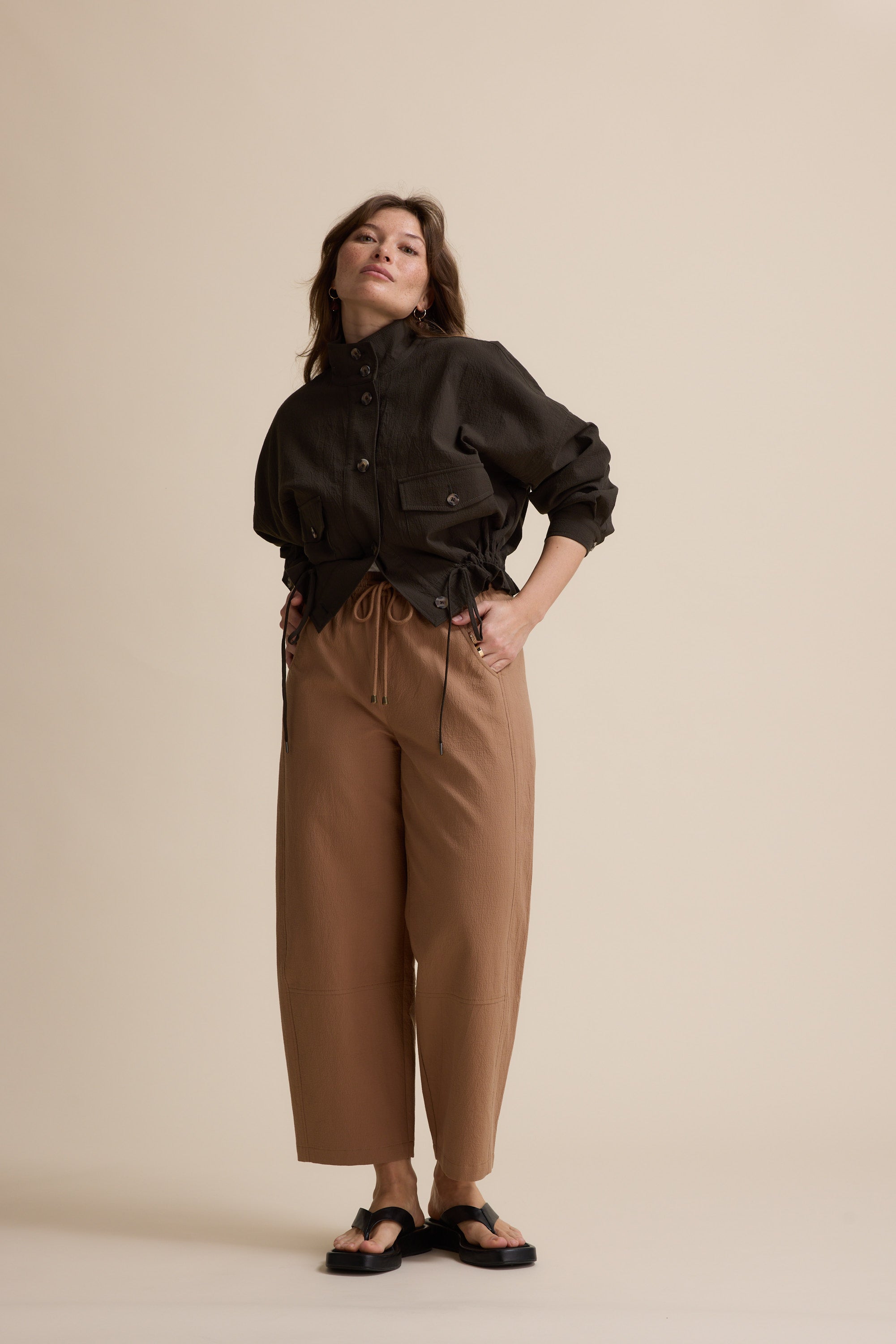 Elementary Barrel Leg Pant