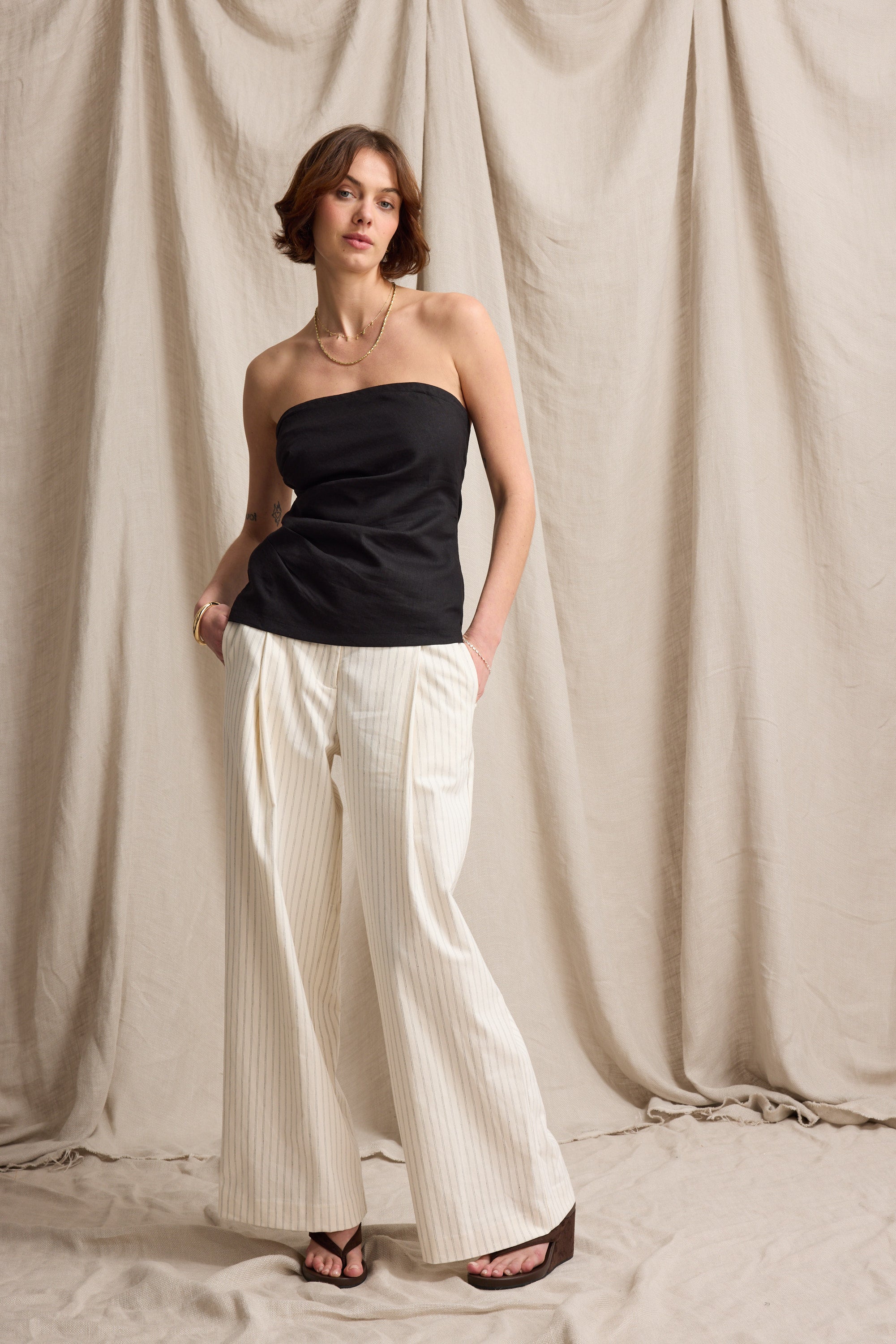 Annabelle Linen Bodice