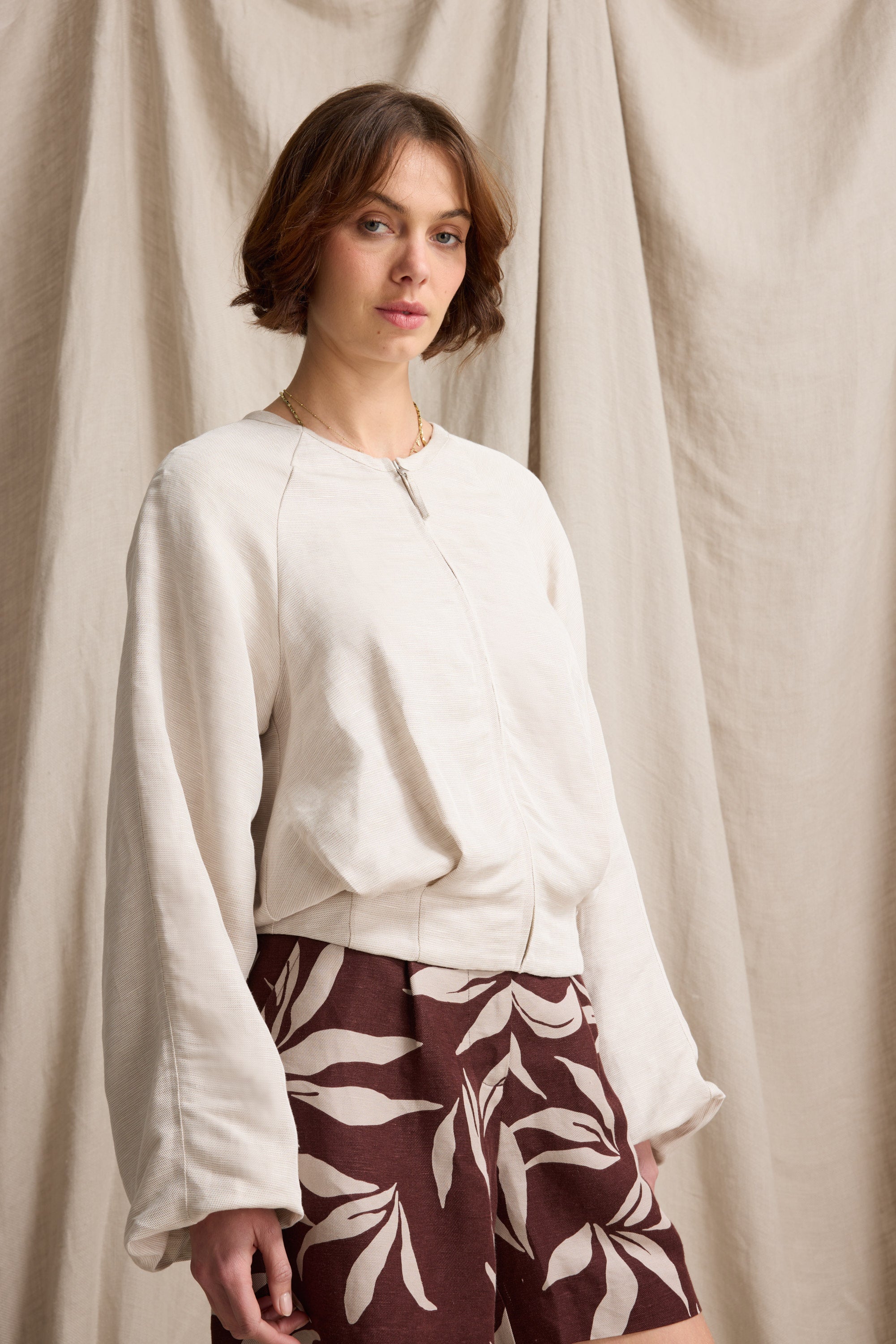 Scarlett Linen Blend Jacket