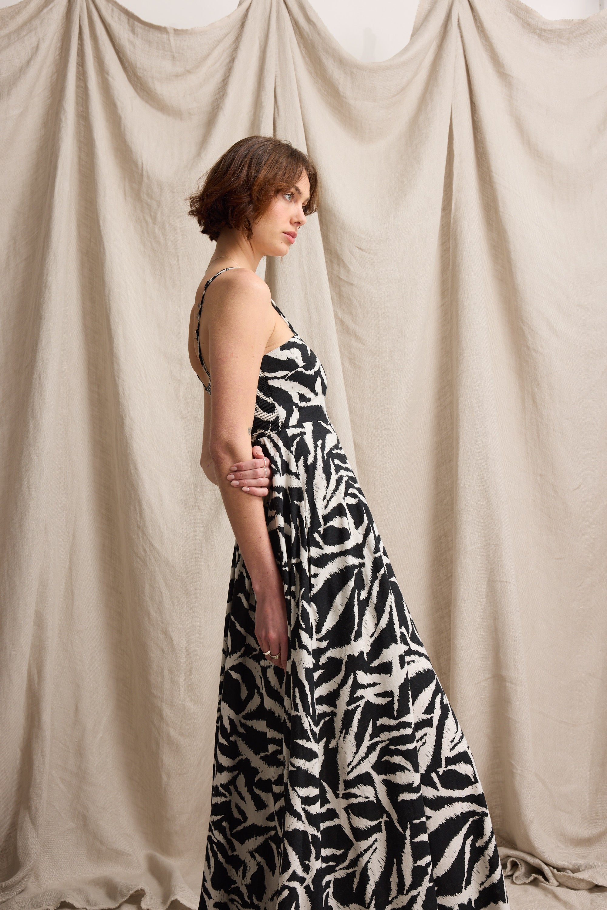 Lucy Linen Blend Dress