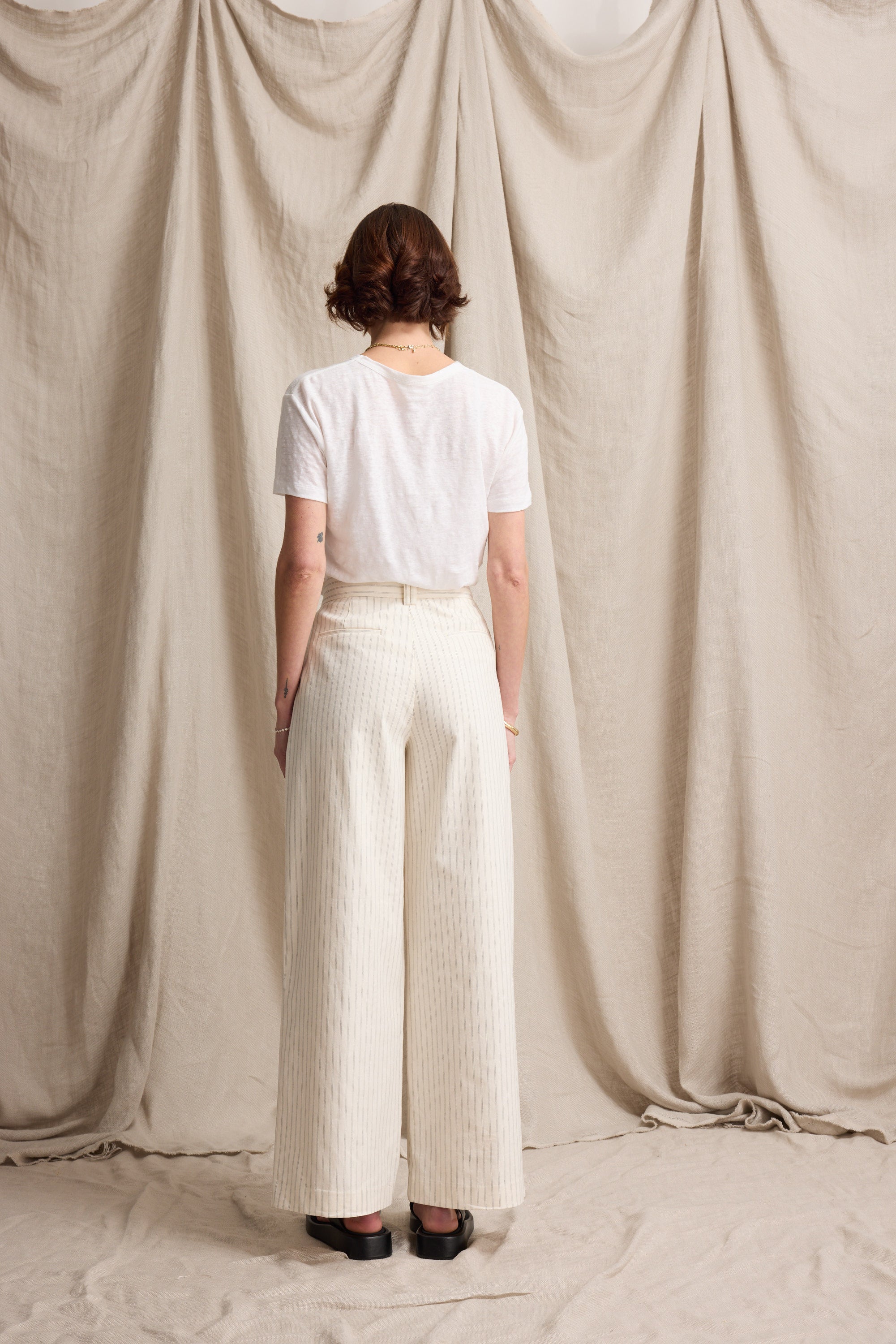 Jade Linen Blend Pant