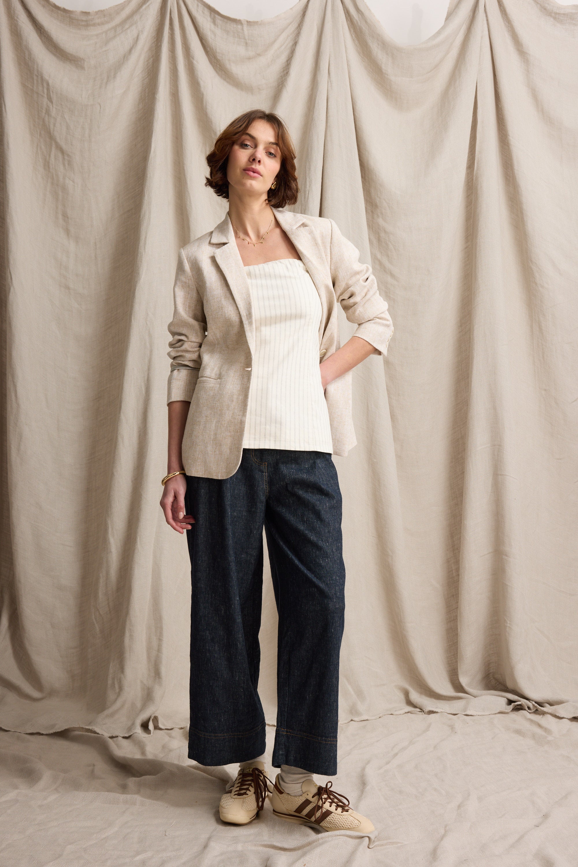 Isabel Linen Blend Cullote