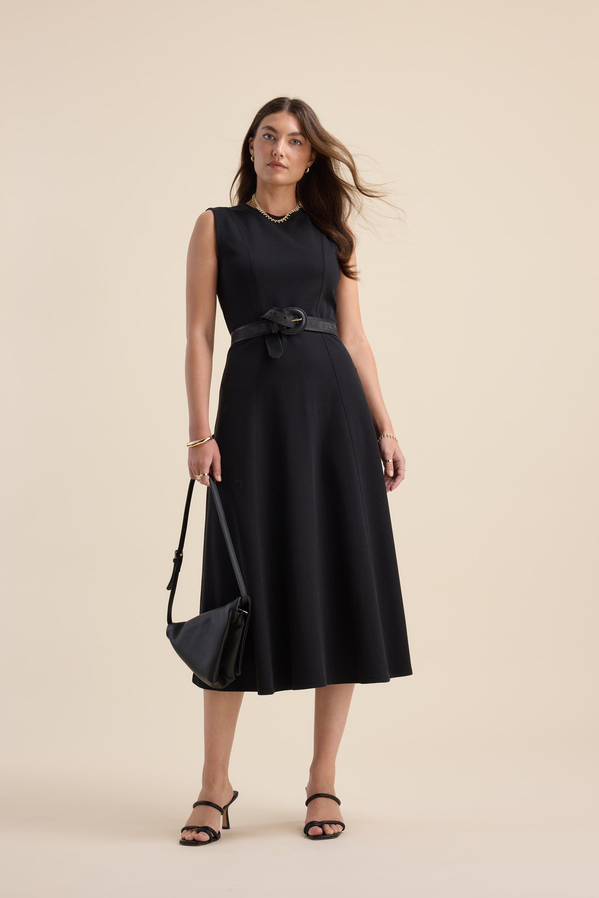sleeveless midi dress formal Shop Elementary (Black) mermaid formal dress