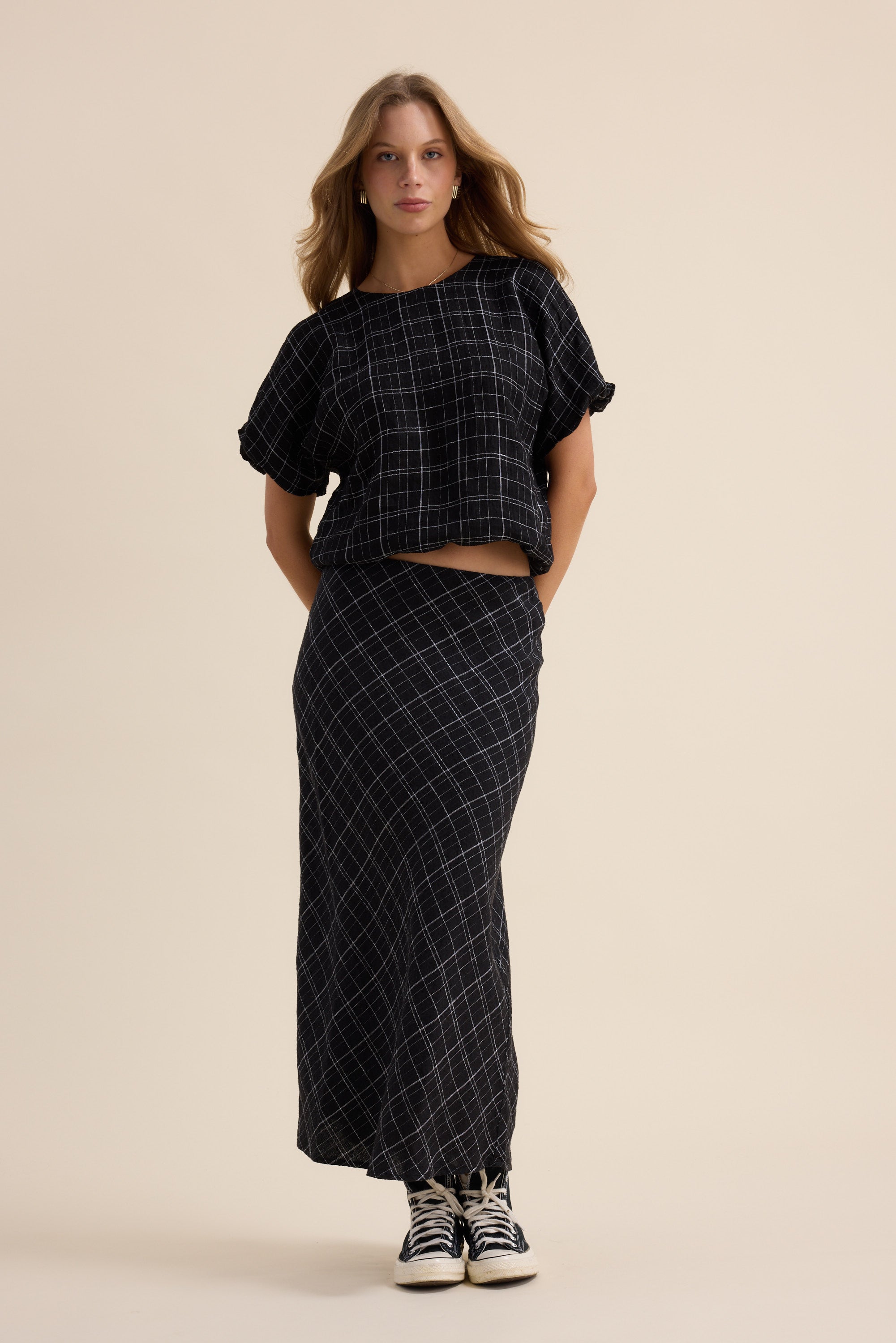 The Linen Slip Skirt