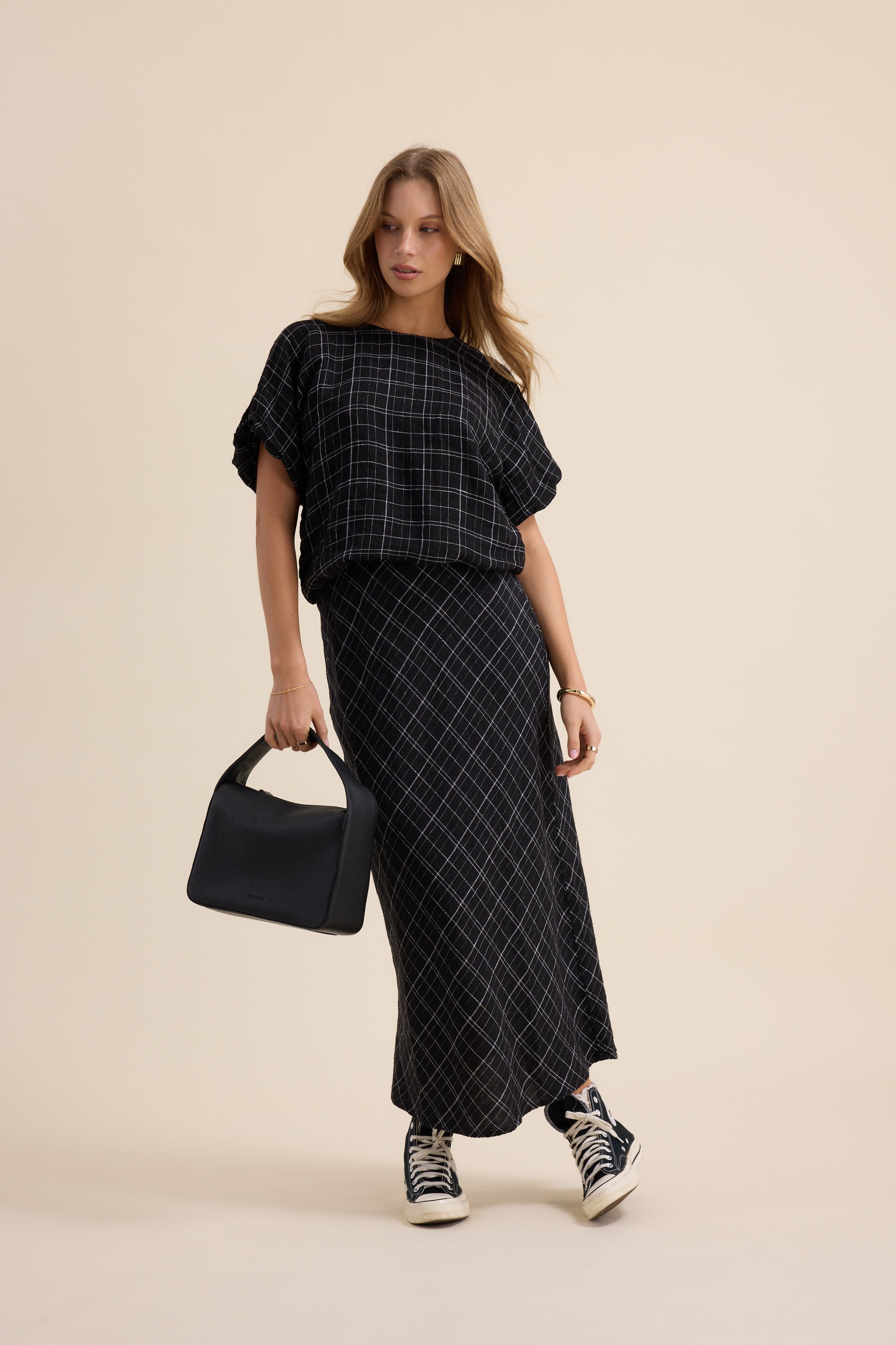 The Linen Slip Skirt