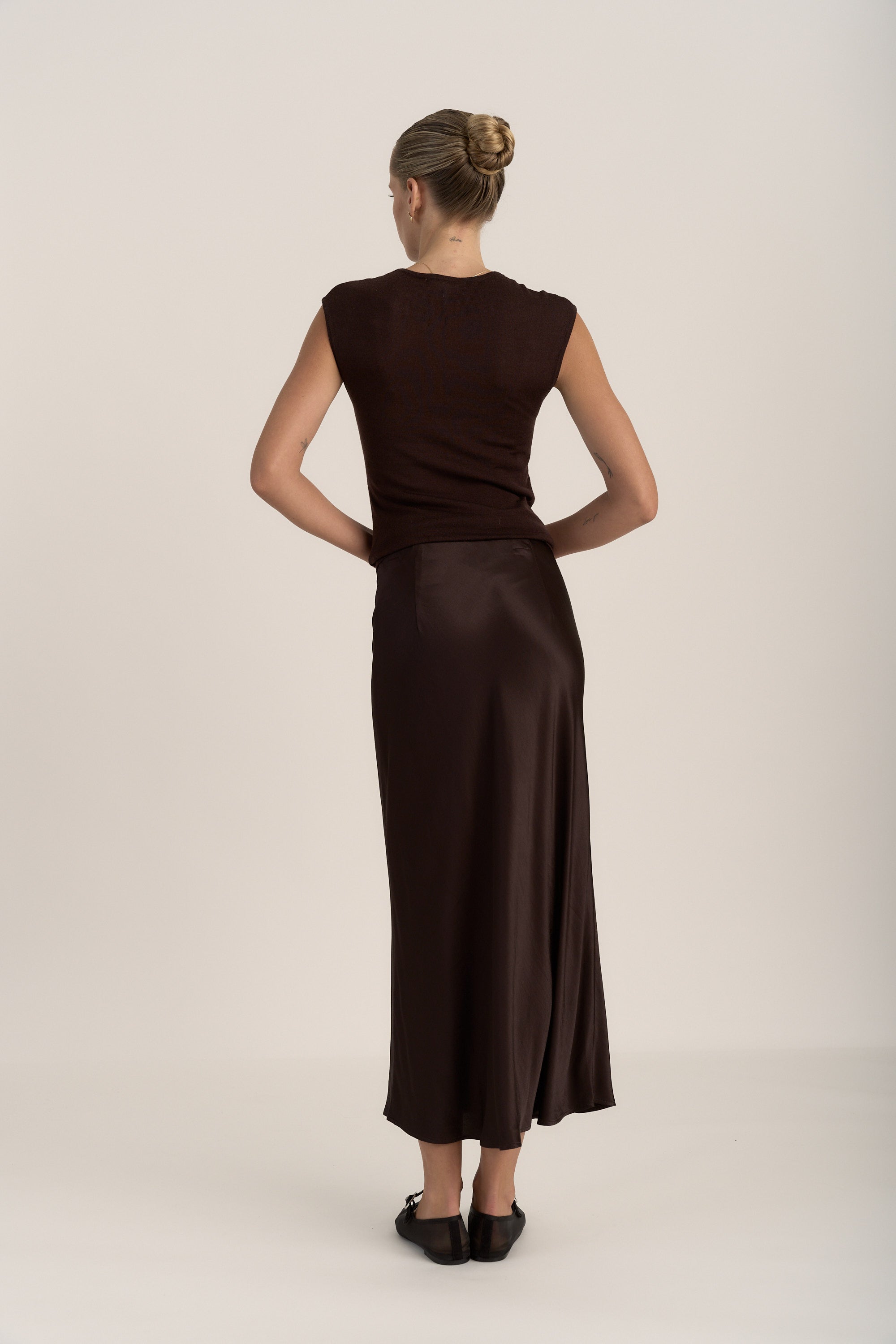 Shop The Slip Skirt (Espresso) | Max Shop The Slip Skirt (Espresso) | Max