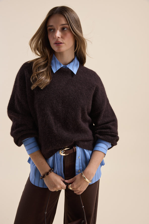 The Luxe Whisper Crew Neck Sweater