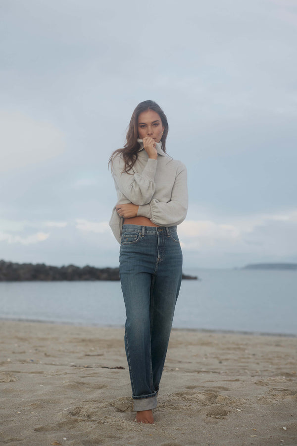 Josie ZQ Merino Roll Neck Sweater