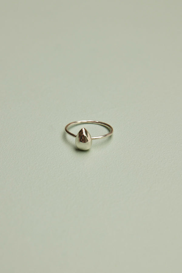Love Winter Organic Droplet Ring