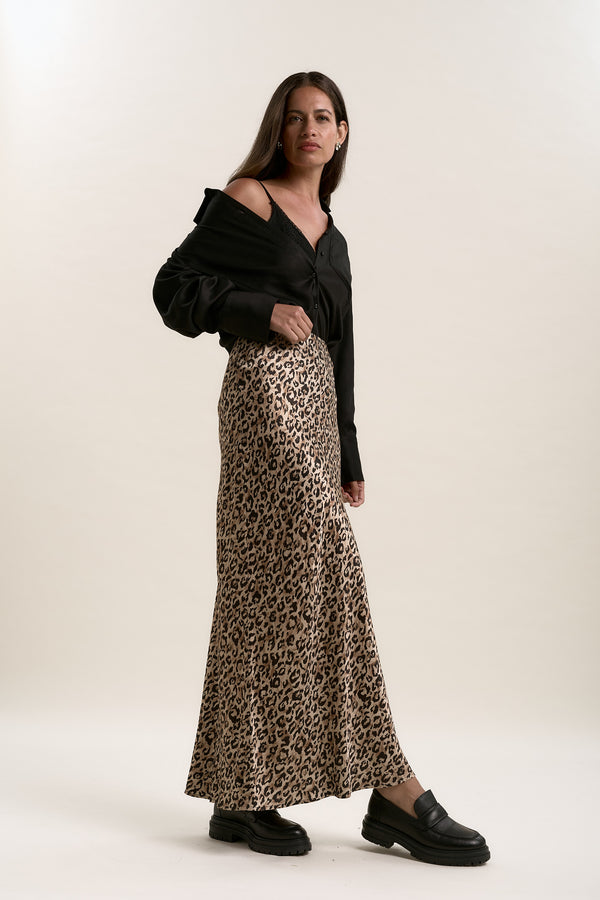 The Maxi Slip Skirt