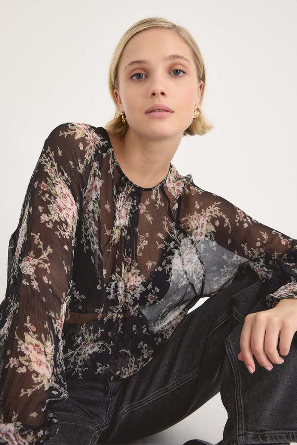 Ingrid Tuck Detail Blouse