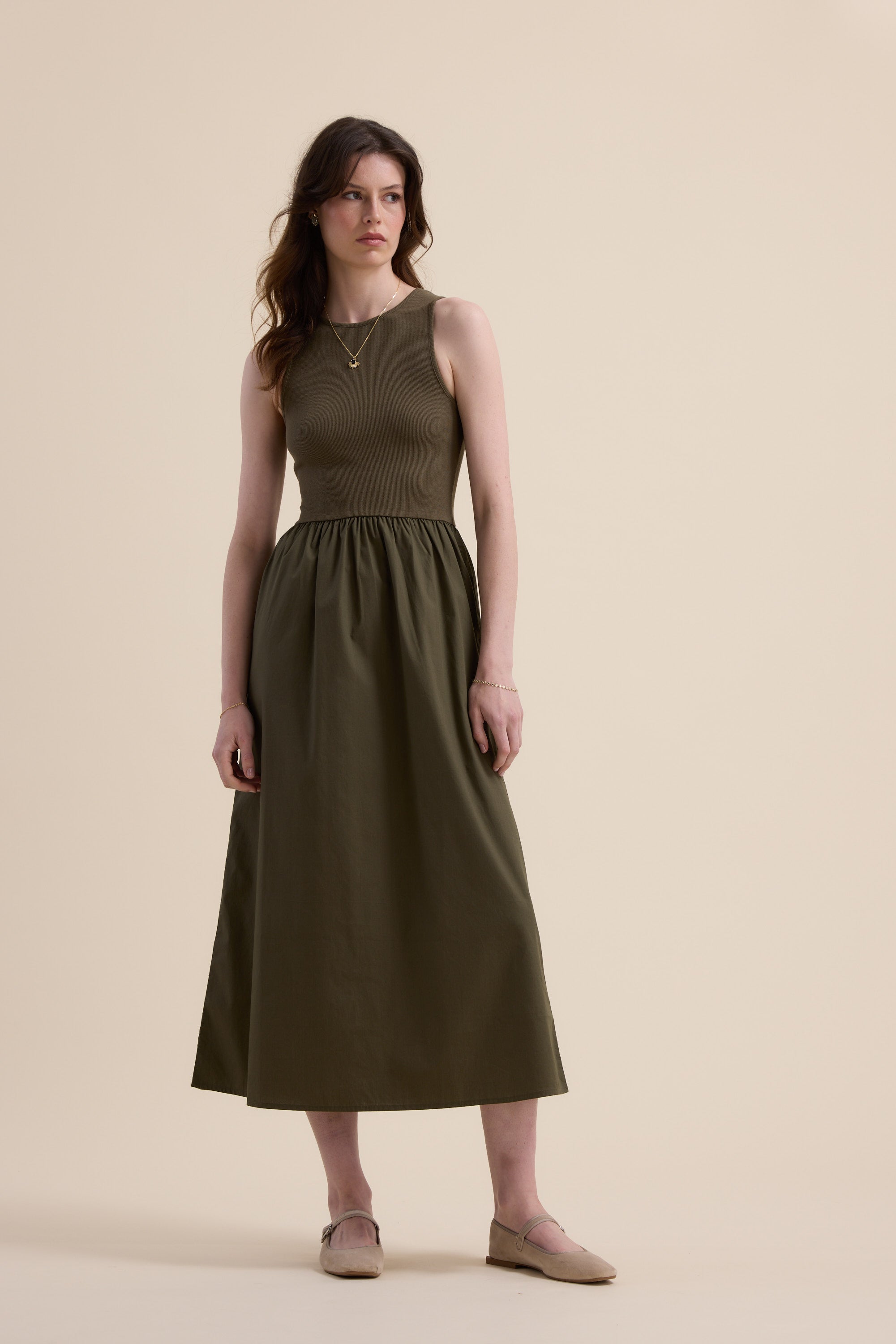 Shop The One And Done Dress (Summer Khaki)