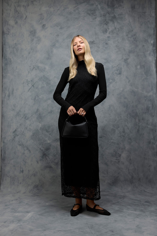 Nichole High Neck Layering Dress