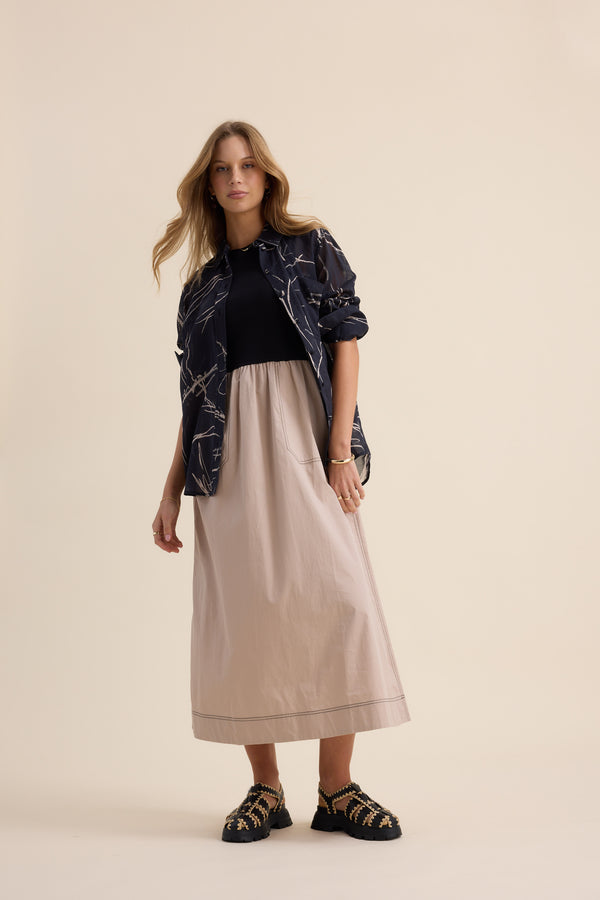 The Stitch Detail Dress