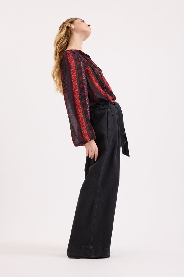 Lorelai Shirred Detail Blouse