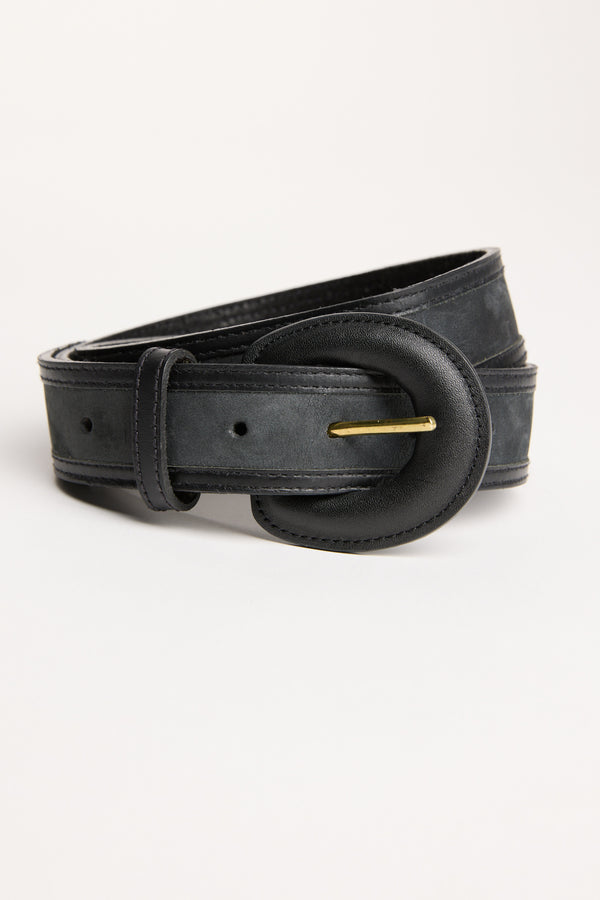 Portia Covered Buckle Belt