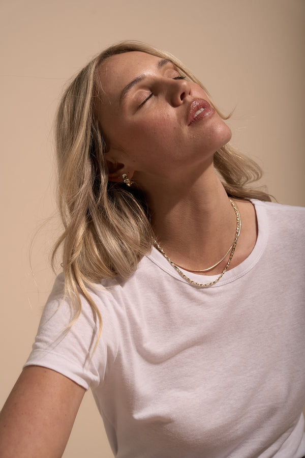 Sawyer Hemp Blend Crew Neck Tee