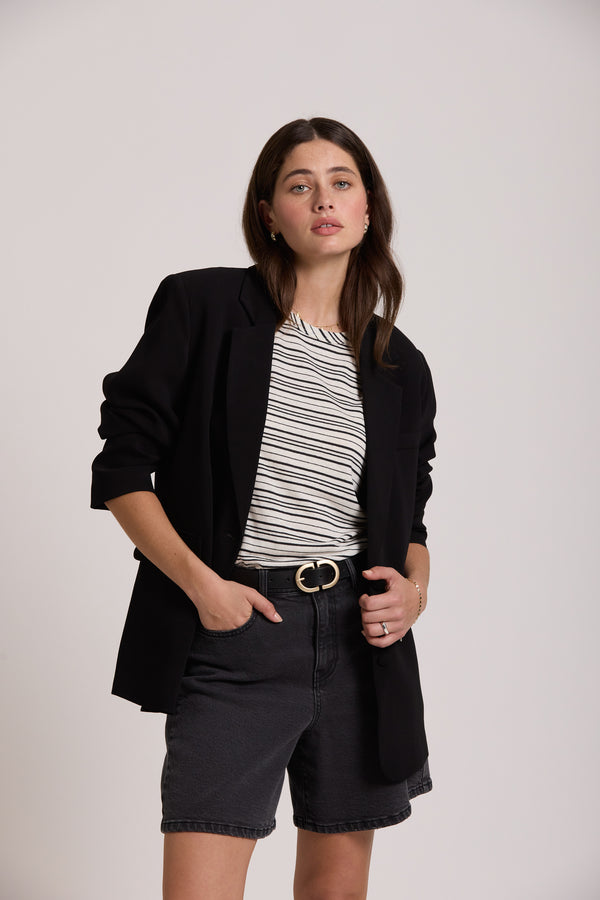 Sawyer Hemp Blend Crew Neck Tee