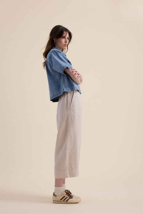 High Tide Linen Crop