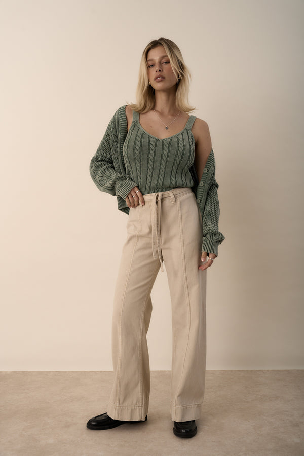 Ely Tie Detail Jeans