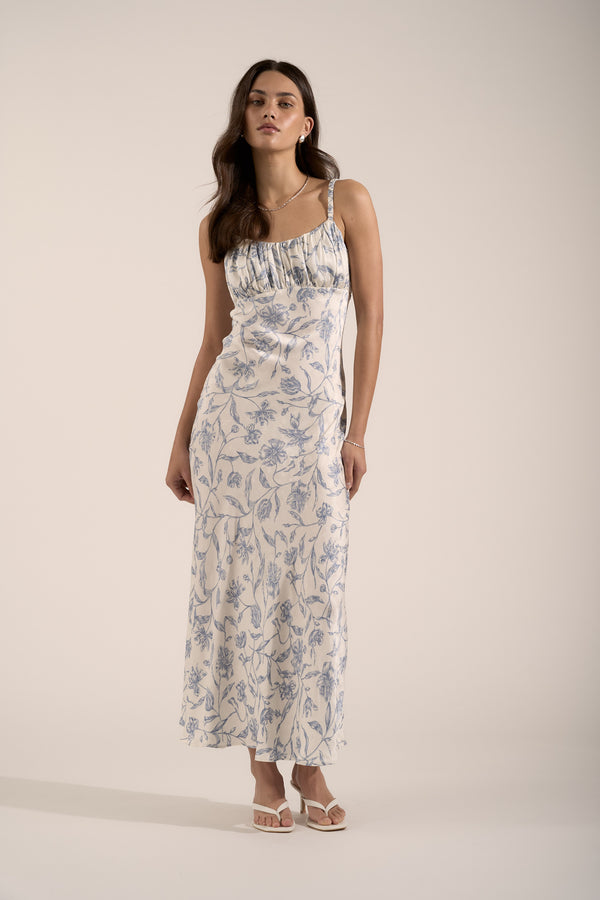 Ophelia Tie Back Slip Dress