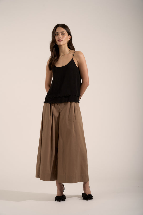 Polly Pleat Detail Top