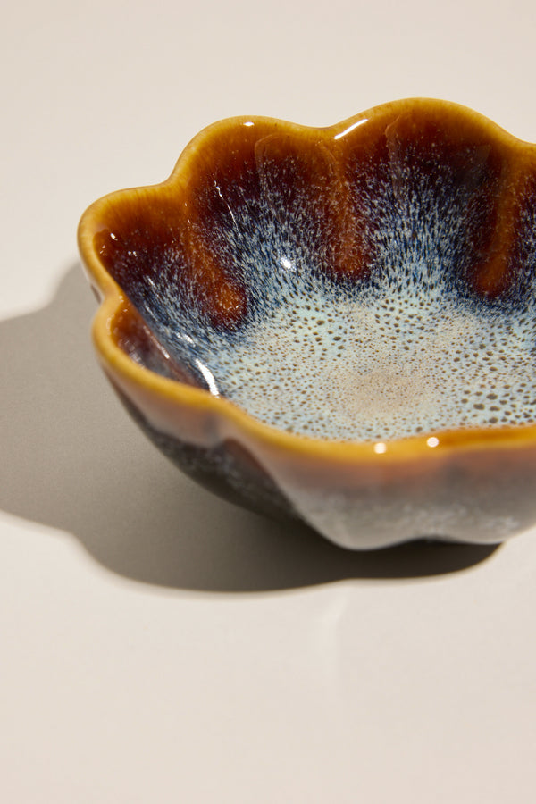 Pottery For the Planet Ruffle Condiment Bowl