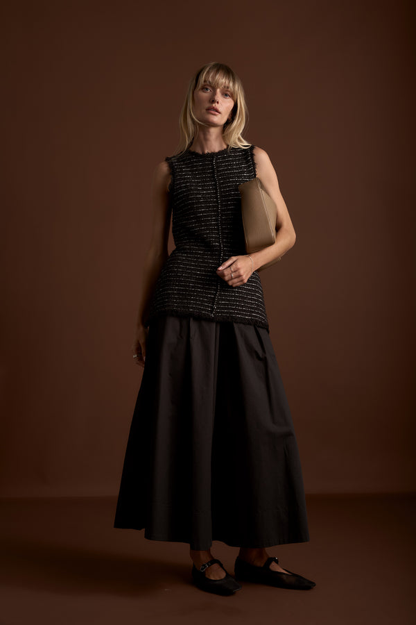 The Knitted Longline Top