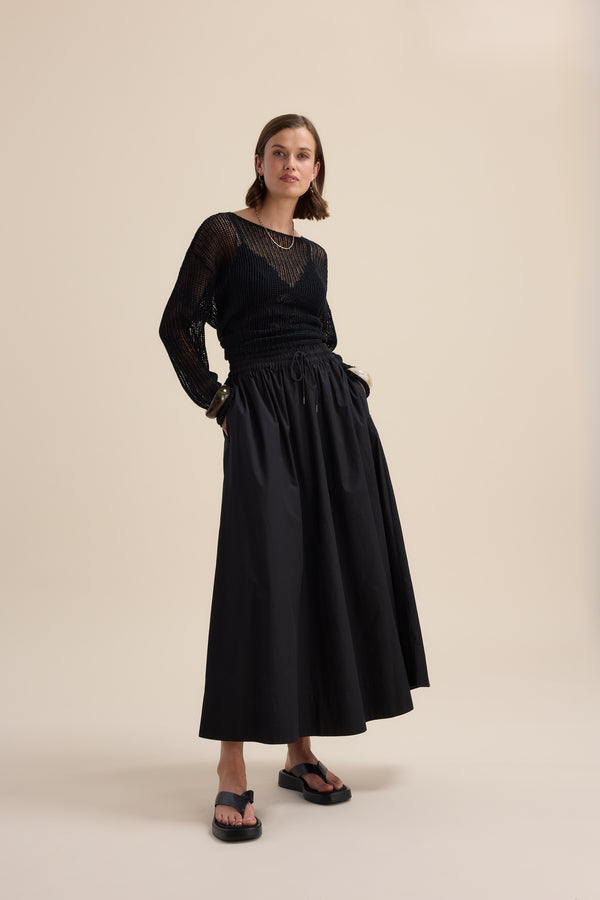 The Everyday Poplin Skirt