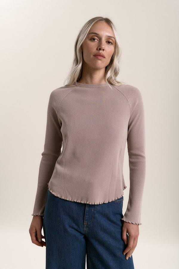 Elementary Waffle Long Sleeve