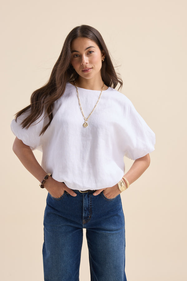 The Bubble Hem Top