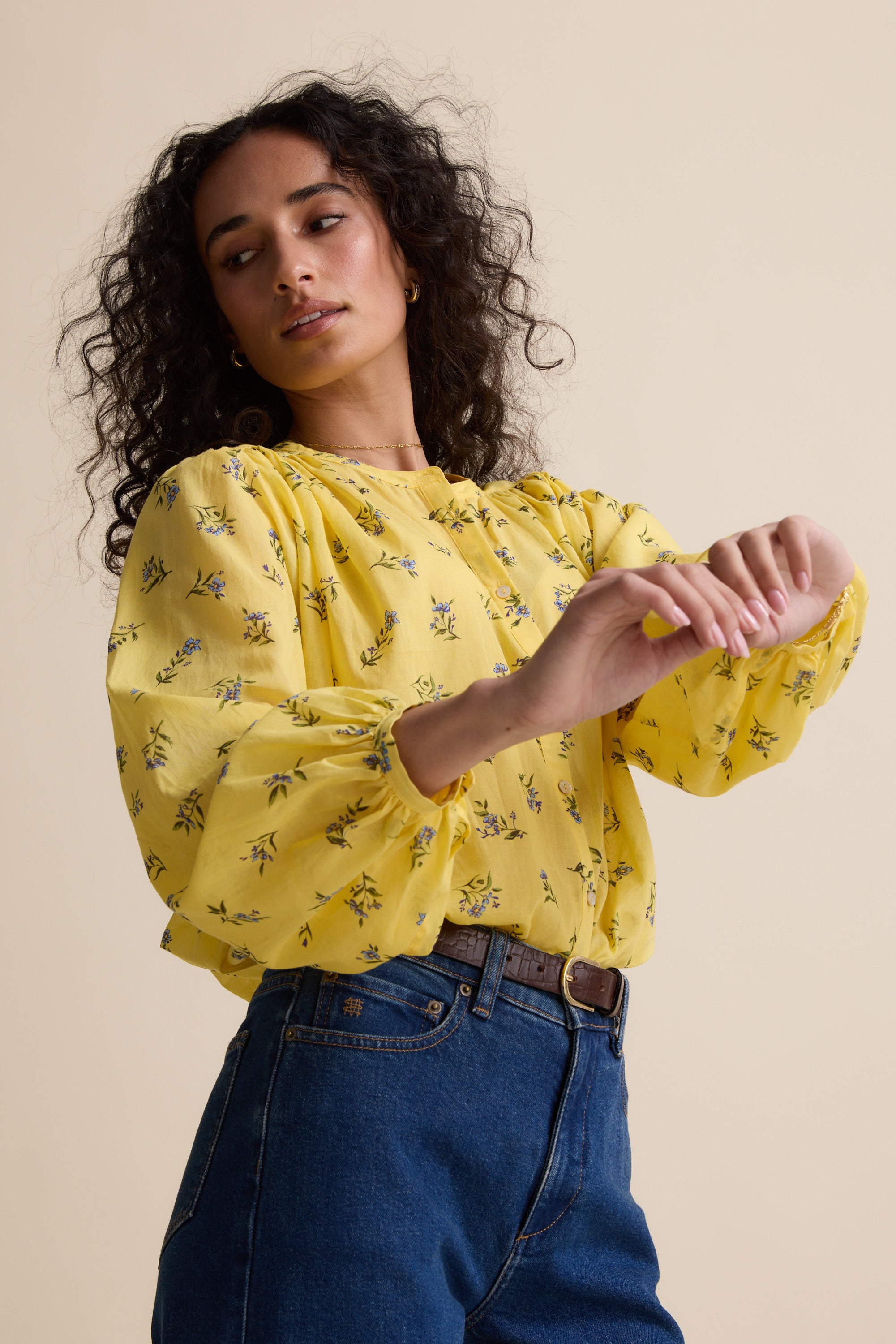 Ava Gather Detail Shirt