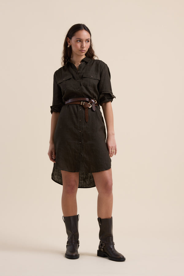 Elementary Shirt Dress
