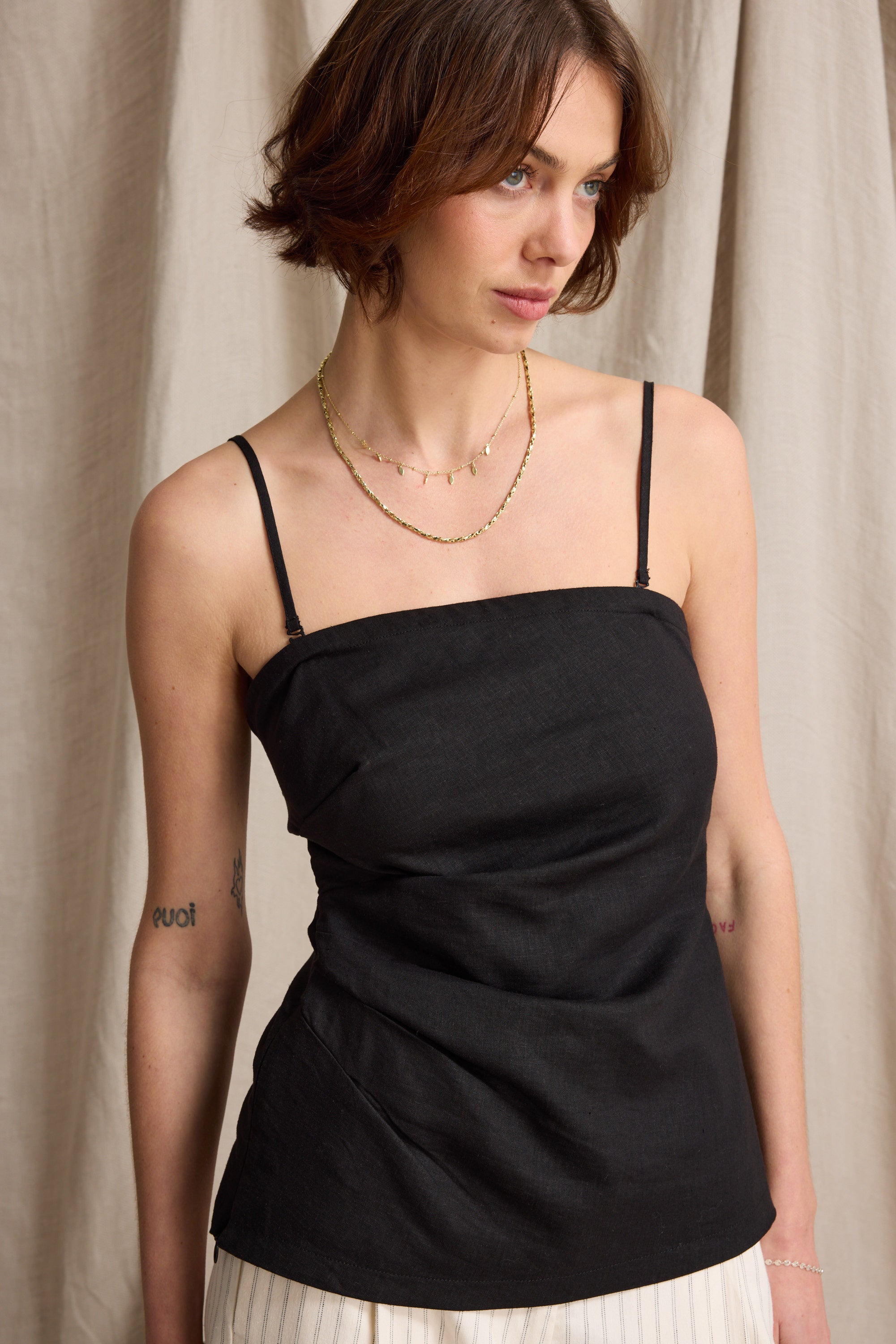 Annabelle Linen Bodice