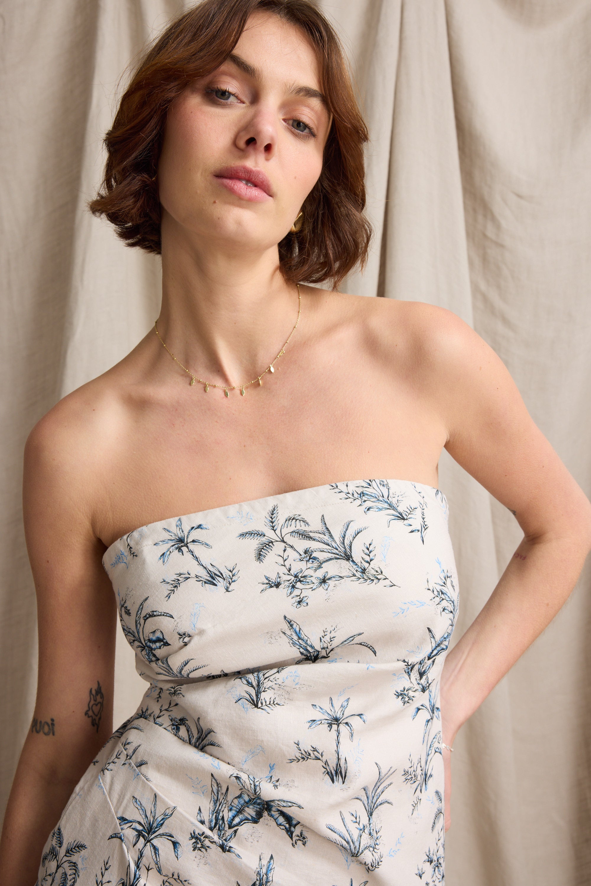 Annabelle Linen Bodice