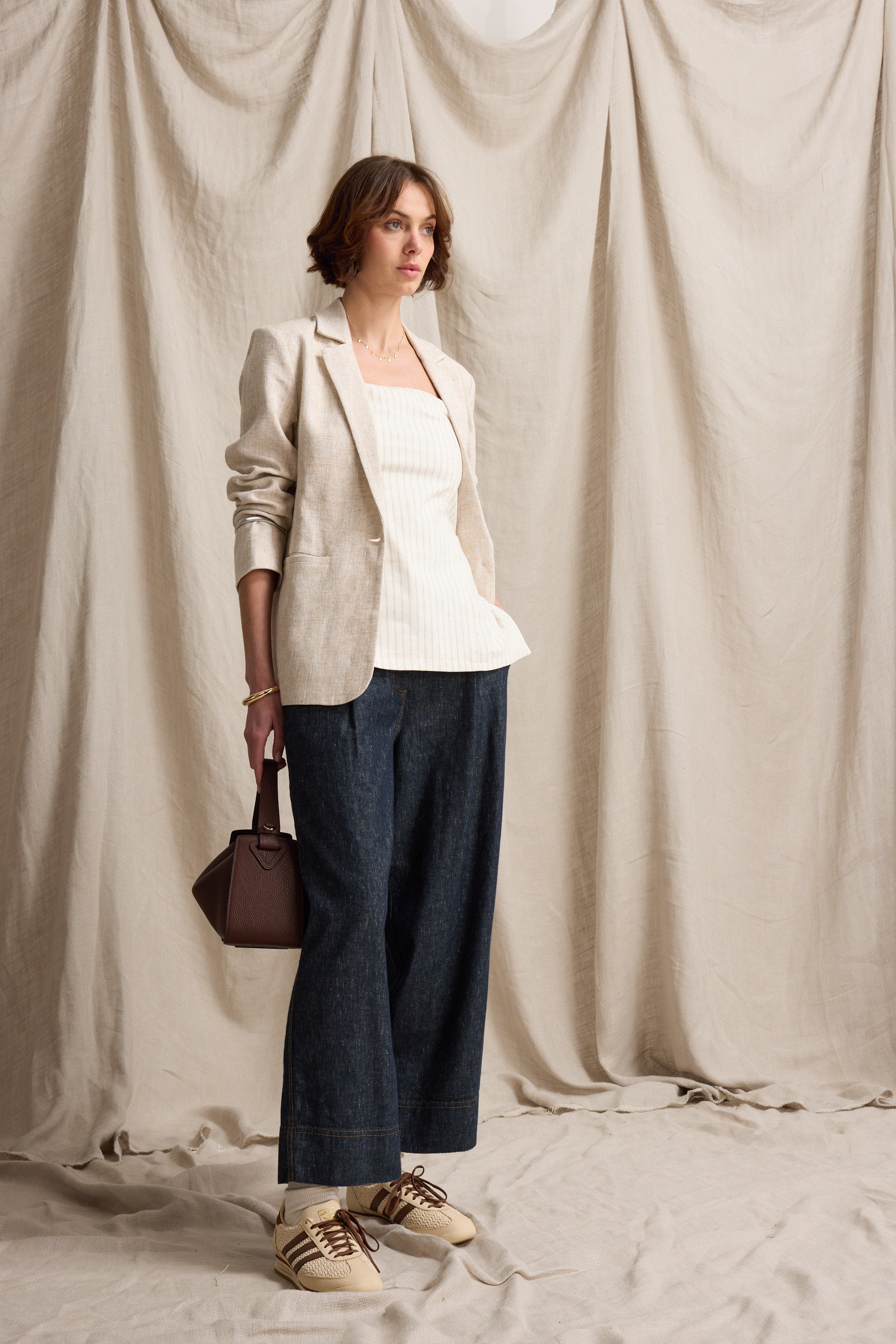 Isabel Linen Blend Cullote