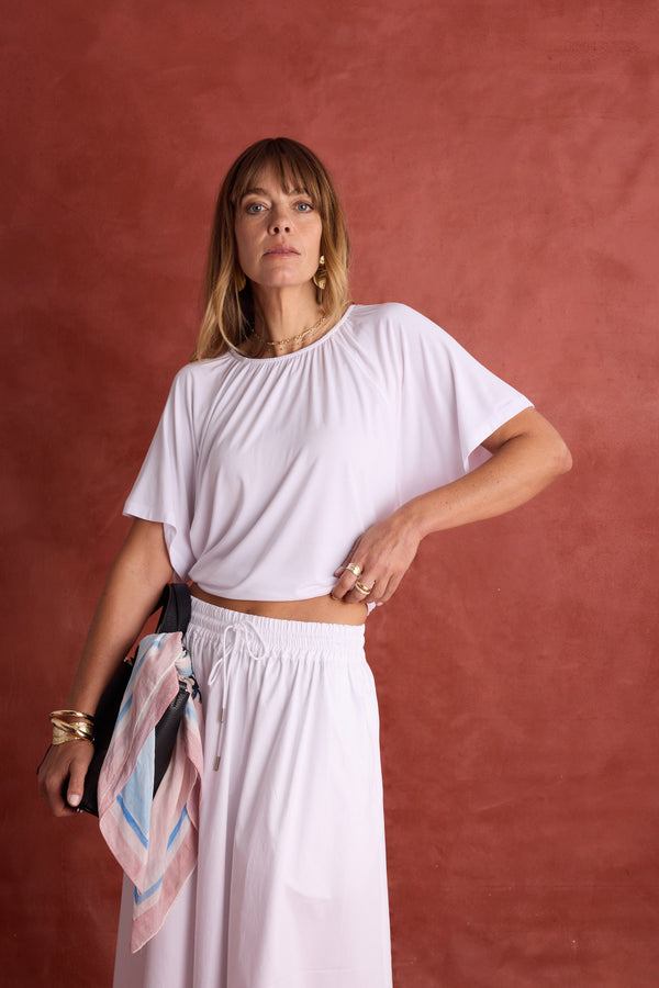 Georgie Scoop Back Tee