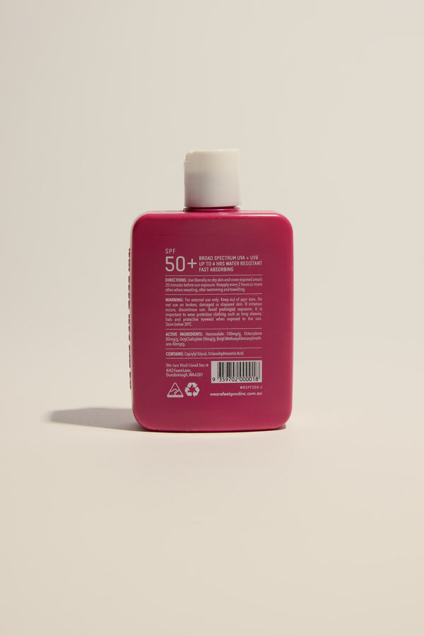 We Are Feel Good Signature Sunscreen SPF50+ 200ml