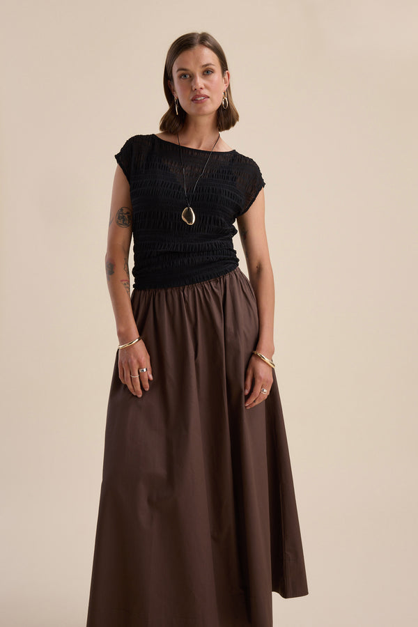 Willow Textured Mesh Tee