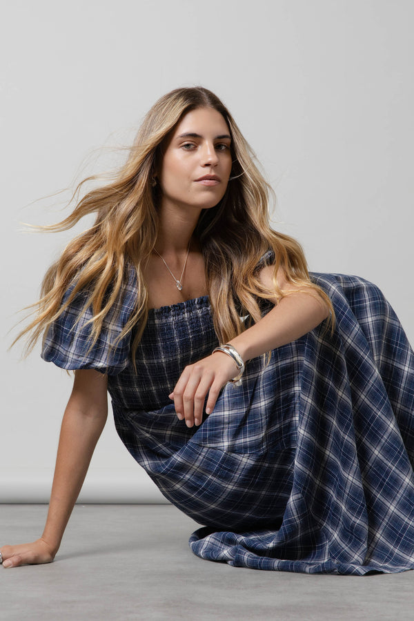 Sienna Shirred Bodice Dress