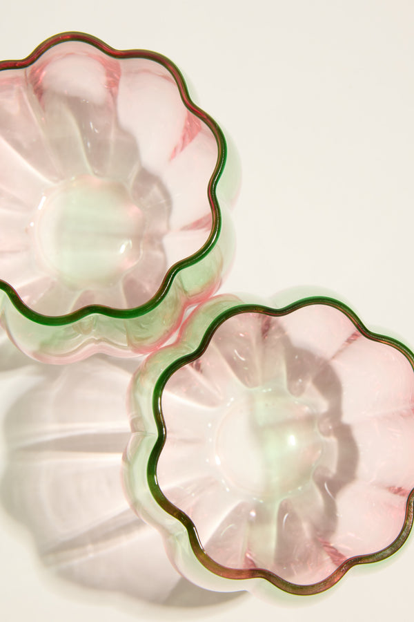 Homelab Petal Stemless Glass Set