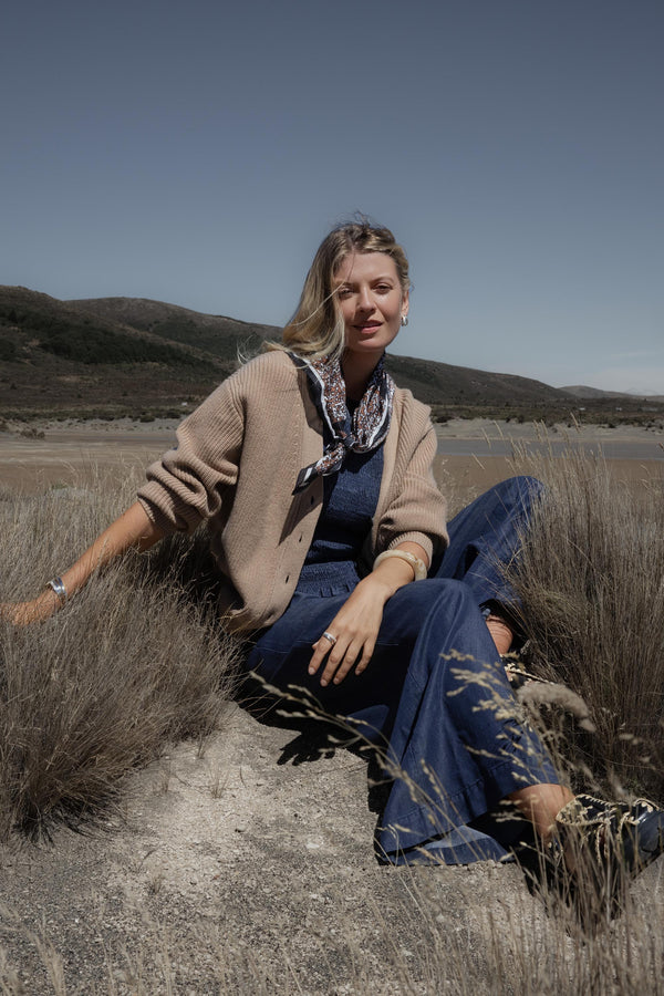 Elementary Cashmere Blend Cardigan