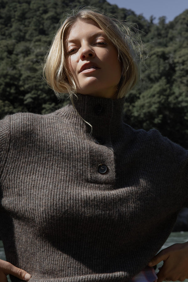 Elementary Collar Detail Sweater