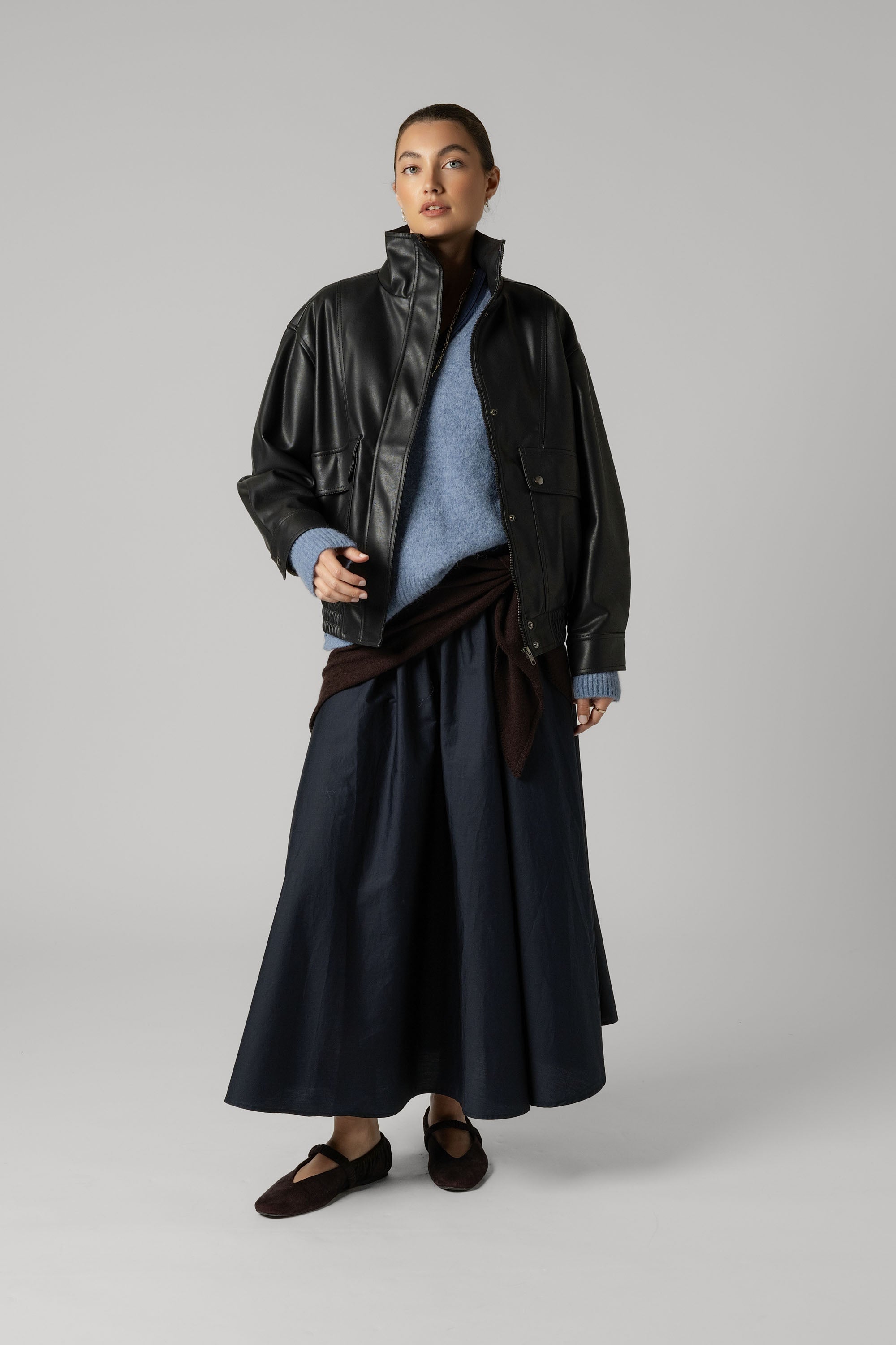 Shop The Go-To Bomber Jacket (Black) | Max