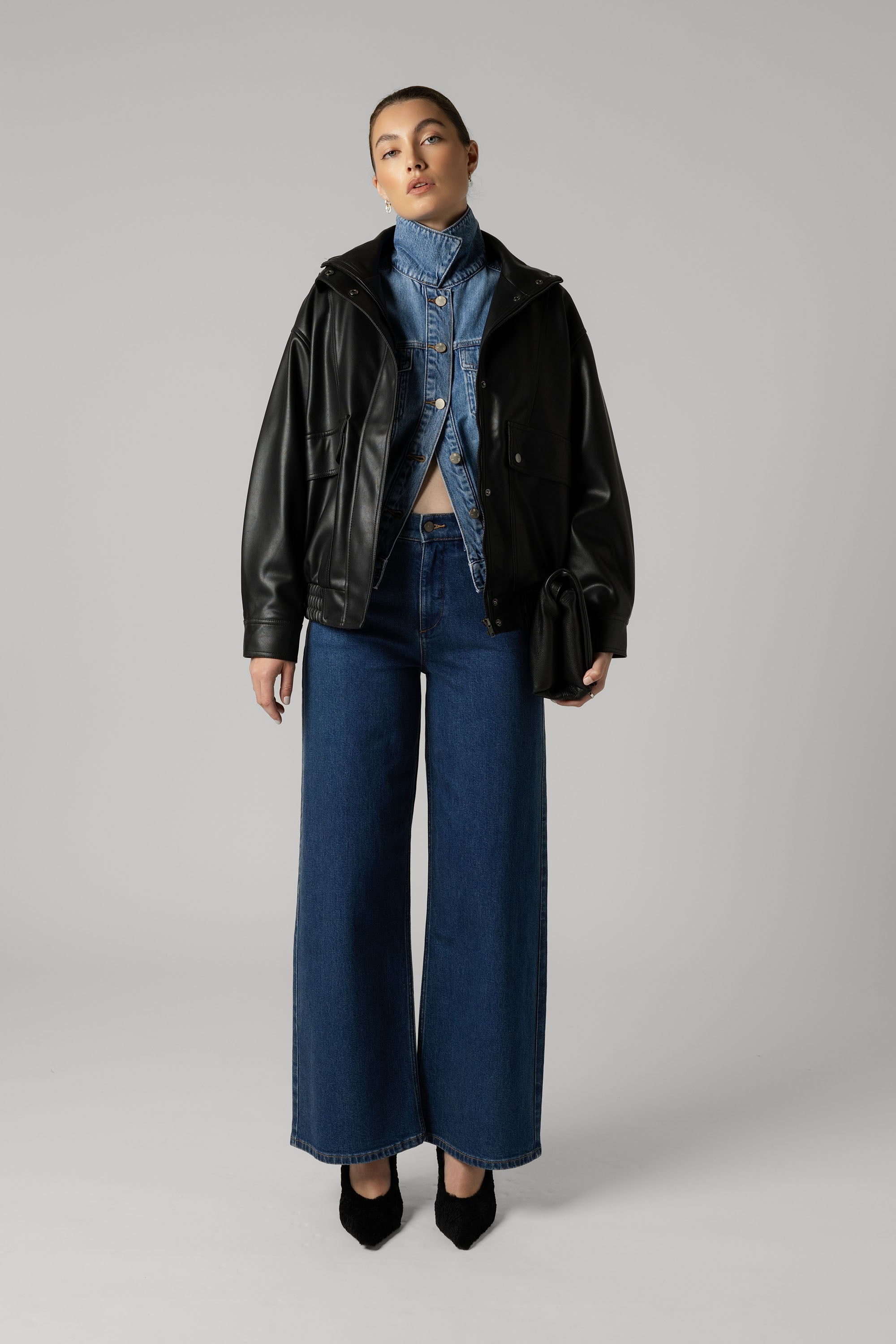 Shop The Go-To Bomber Jacket (Black) | Max