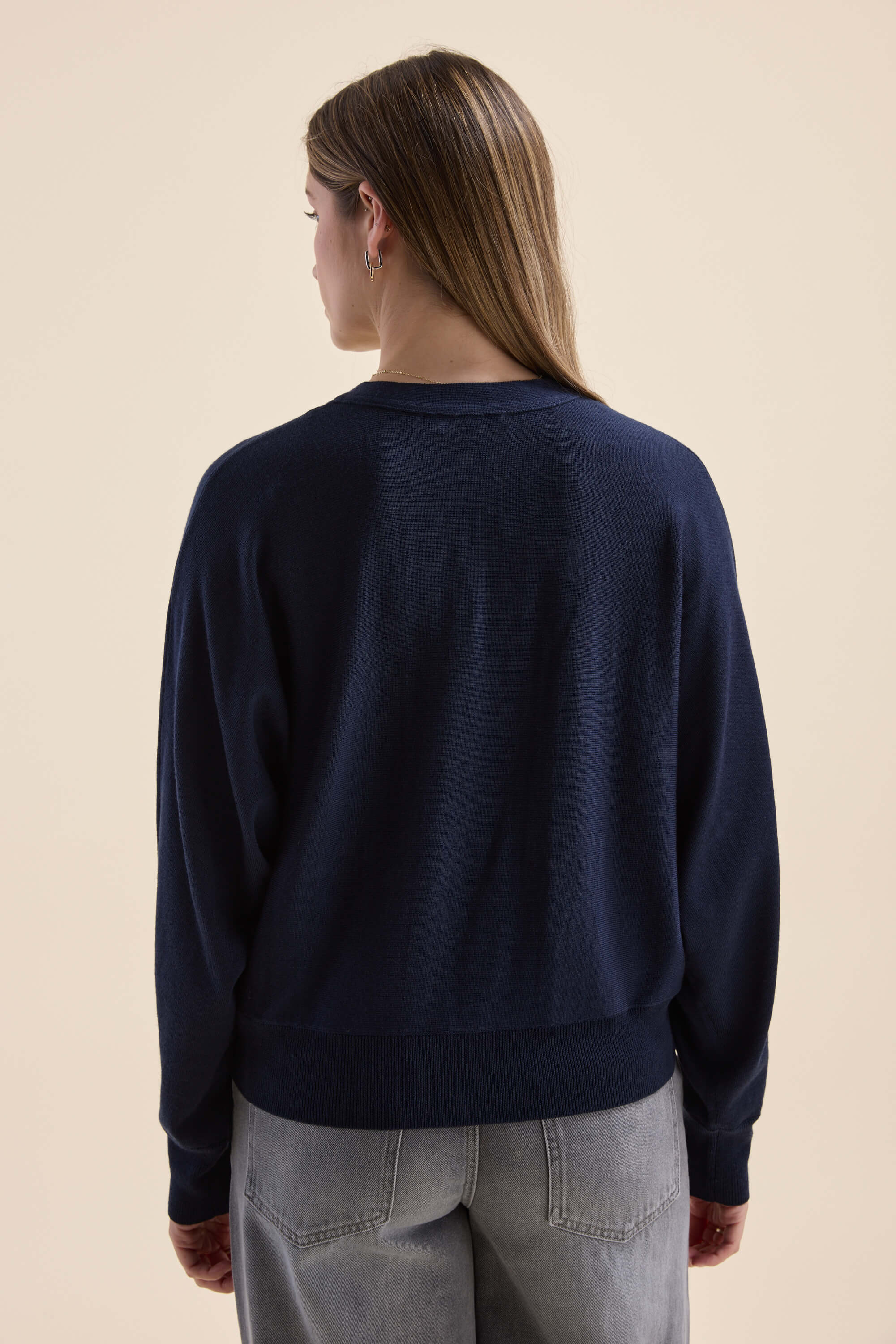 Shop Emmy ZQ Merino Cardi (Classic Navy) | Max