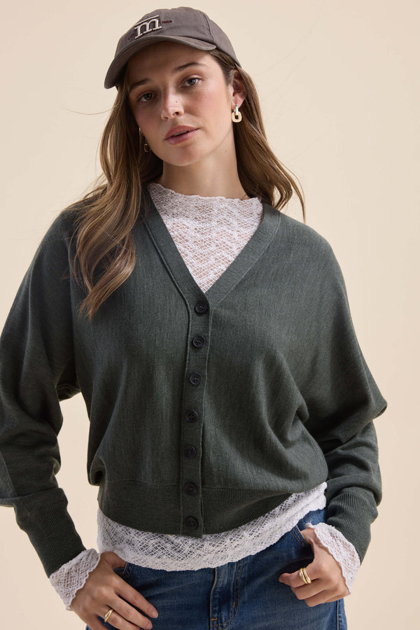 Emmy ZQ Merino Cardigan